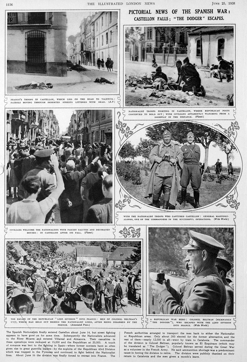 Castellon fall Jun 25 1938